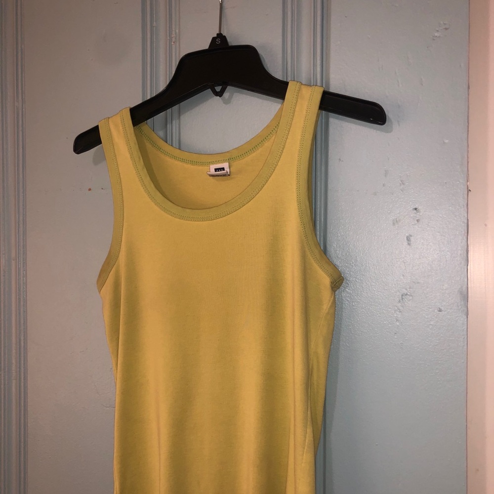 Size XS - Green Tank